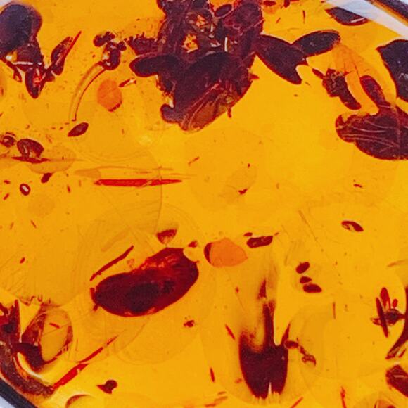 Genuine Baltic Amber Sterling Silver Mid Century Modernist Brooch Scandinavian? - Picture 16 of 16